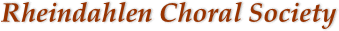 Rheindahlen Choral Society